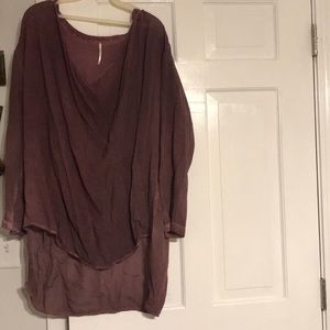 Eggplant Free People Long Sleeve